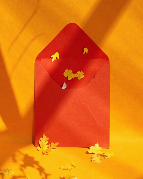 Lunar new year e-card design
