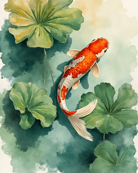 Lunar new year e-card design