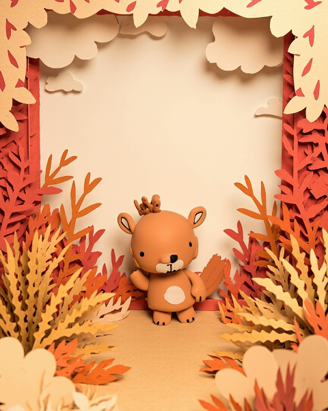 Lunar new year e-card design