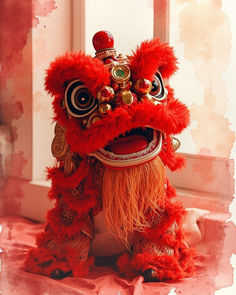Lunar new year e-card design
