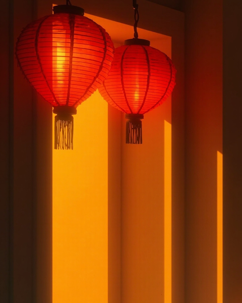 Lunar new year e-card design