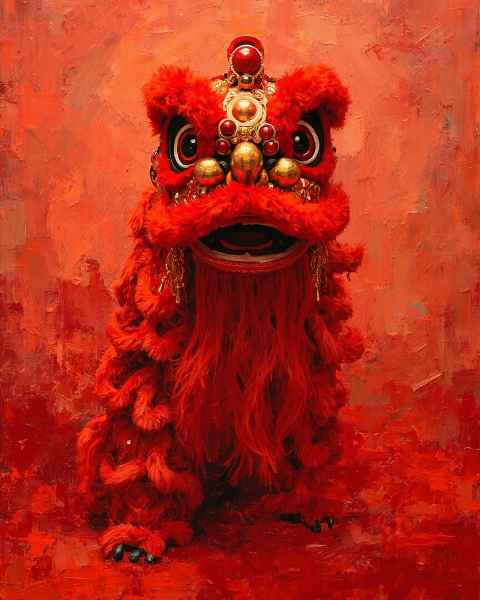 Lunar new year e-card design