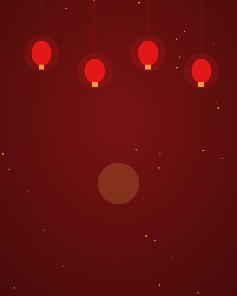 Lunar new year e-card design by @DittyCityTeam