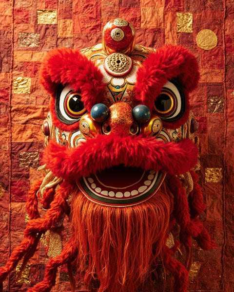 Lunar new year e-card design