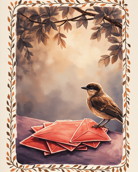 Lunar new year e-card design