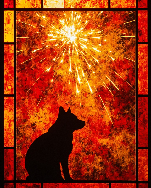Lunar new year e-card design