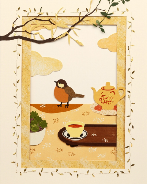 Lunar new year e-card design