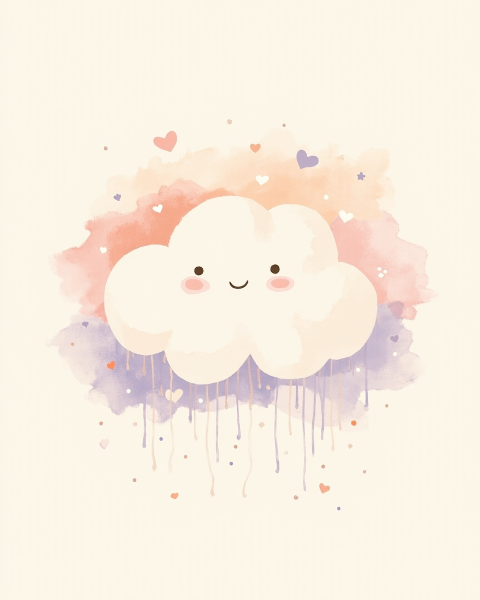 New baby e-card design