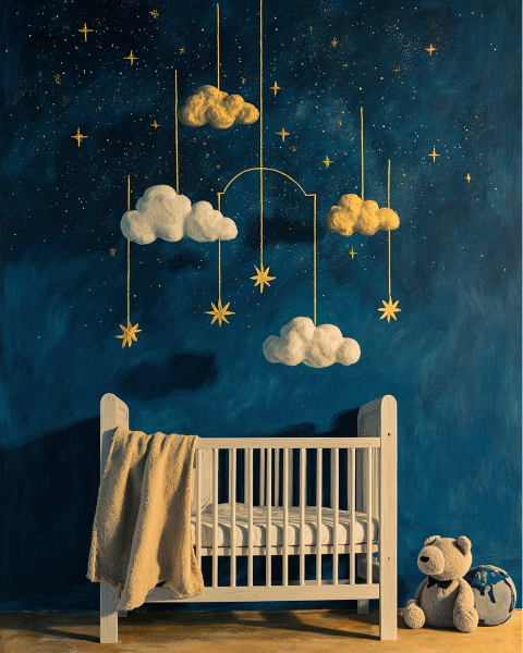 New baby e-card design