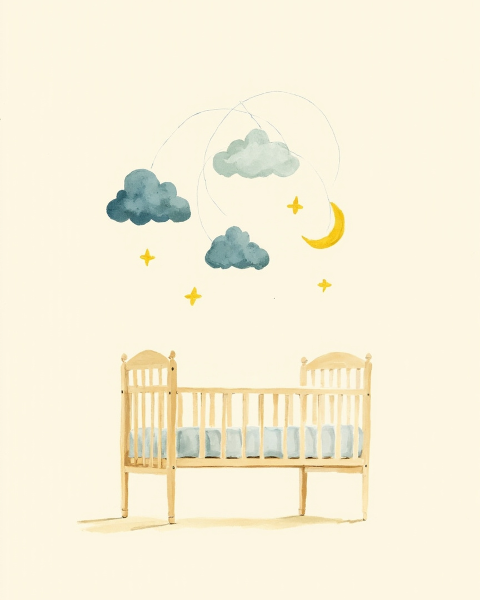 New baby e-card design