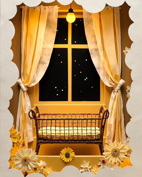 New baby e-card design
