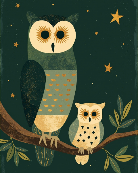 New baby e-card design