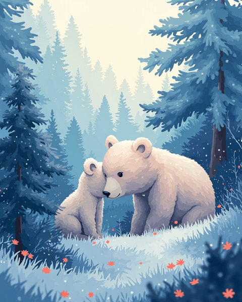 New baby e-card design