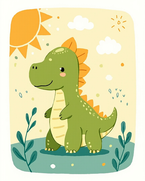 New baby e-card design