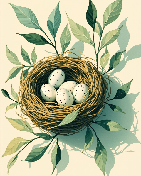 New baby e-card design