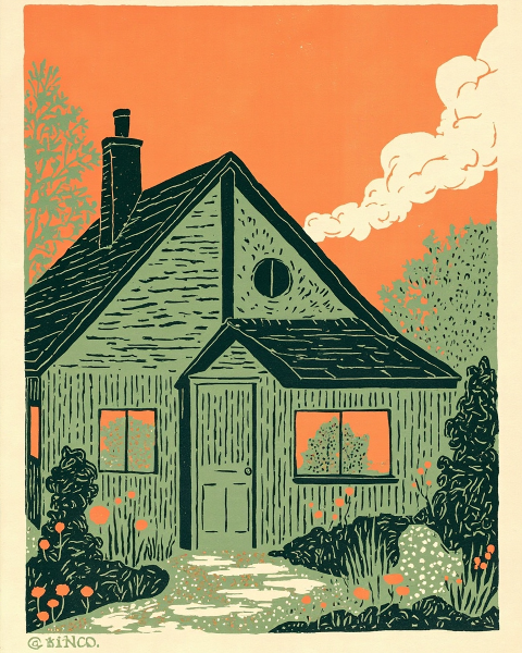 New home e-card design