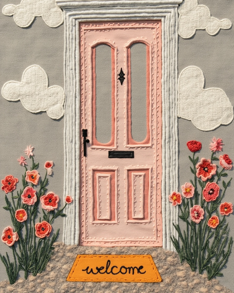 New home e-card design