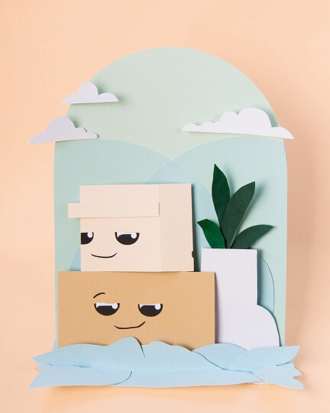 New home e-card design