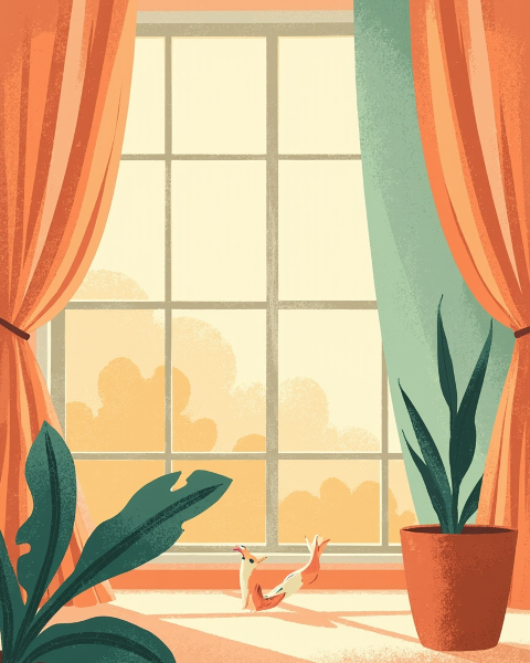 New home e-card design