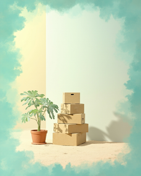 New home e-card design