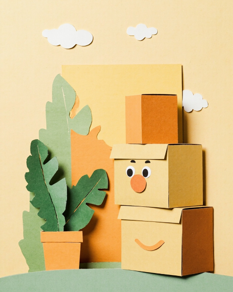 New home e-card design