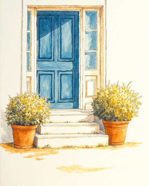 New home e-card design
