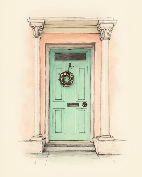 New home e-card design