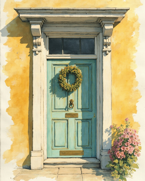 New home e-card design
