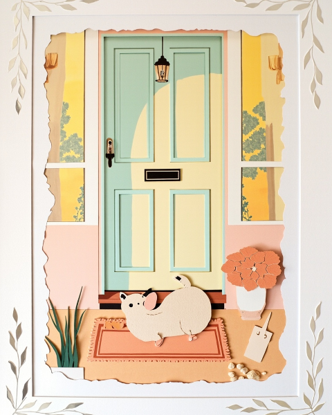 New home e-card design