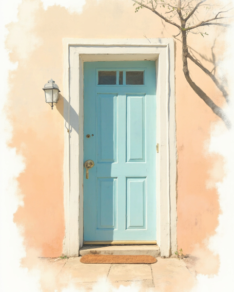 New home e-card design