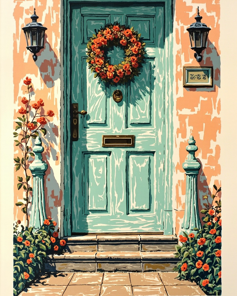 New home e-card design