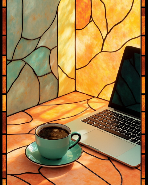 New job e-card design