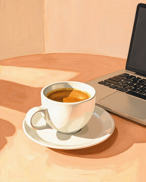 New job e-card design