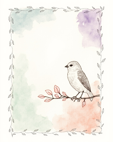New job e-card design