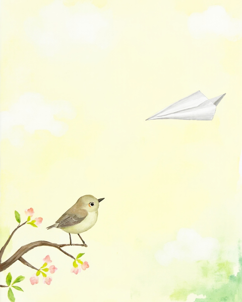 New job e-card design