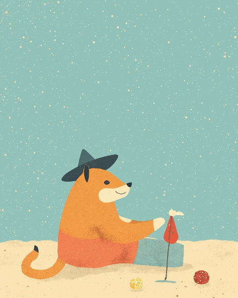 New job e-card design