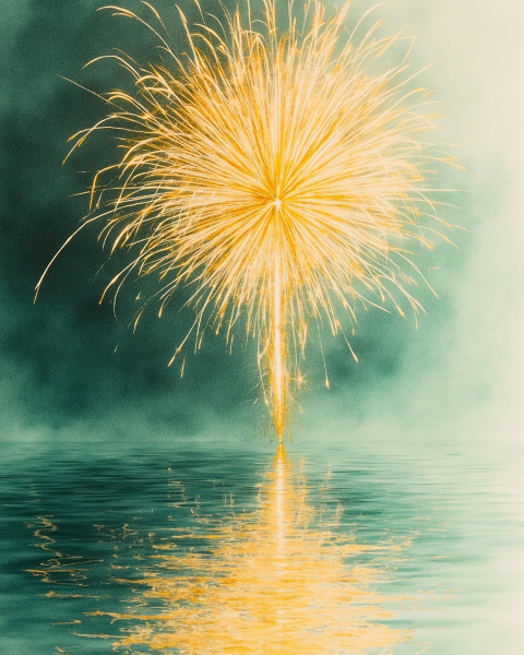 New year e-card design