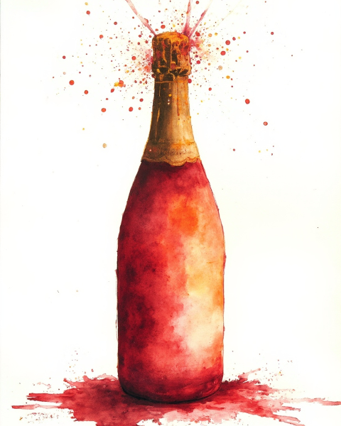 New year e-card design
