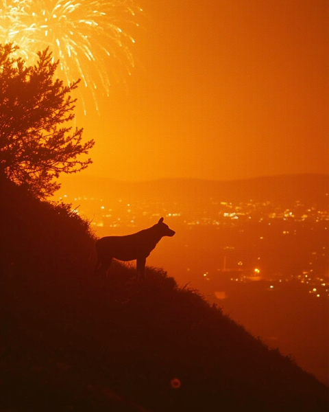 New year e-card design