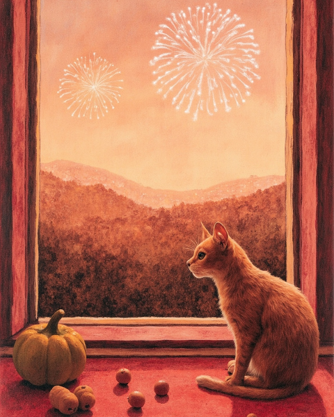 New year e-card design