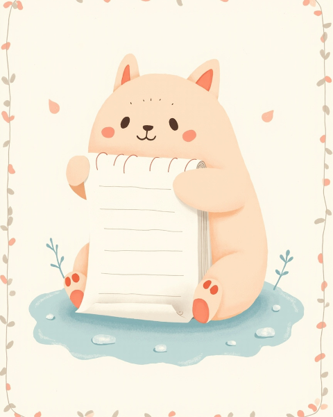 New year e-card design