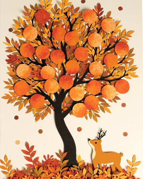 New year e-card design
