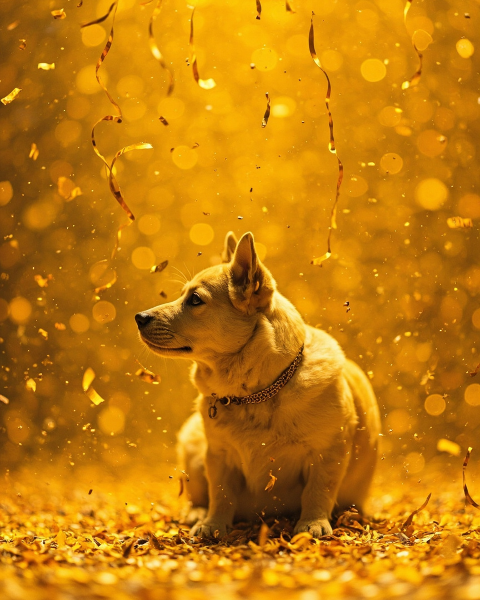 New year e-card design