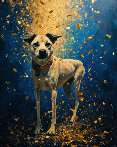 New year e-card design
