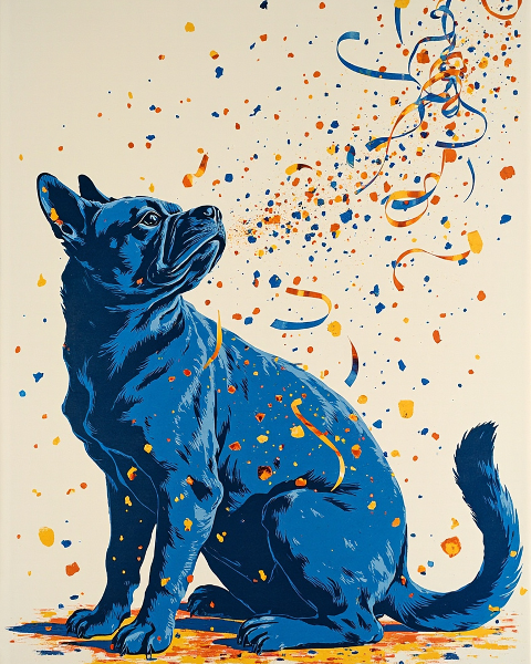 New year e-card design