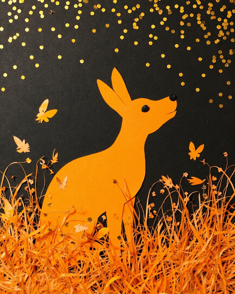 New year e-card design