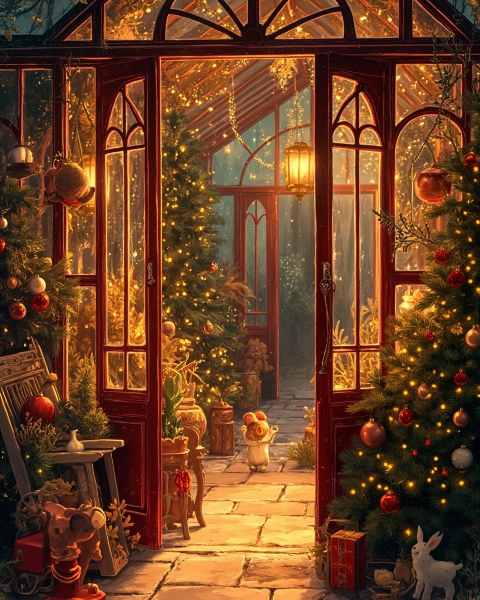 New year e-card design