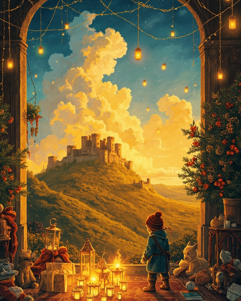 New year e-card design