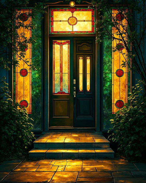 New year e-card design