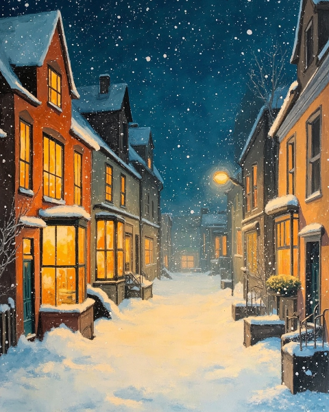 New year e-card design